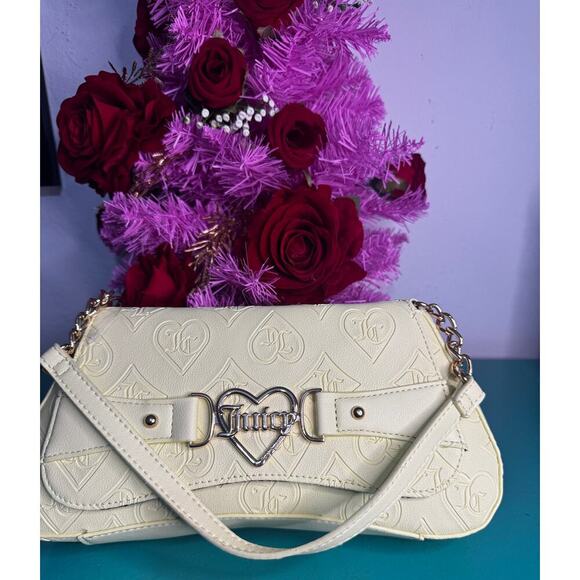 Juicy Couture Handbags - NEW Juicy Couture “Only Juicy” Flap Shoulder Bag – Tender Yellow